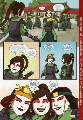Avatar: Herr der Elemente Comic vom Gratis Comic Tag 2016