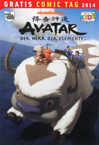 Avatar: Herr der Elemente Comic vom Gratis Comic Tag 2014
