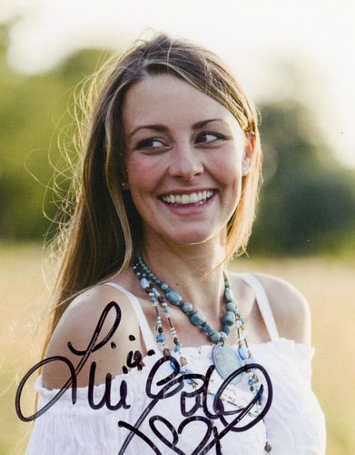 Luisa Wietzorek Autogrammkarte Synchronsprecherin von Korra