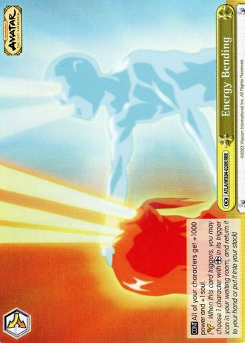 Schwarz Weiß Avatar - Energy Bending 020 R Triple Rare